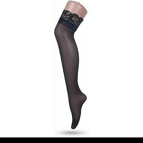 accessories nwt black lace